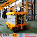 14 m 0.3 ton load china supplier CE cheap jlg motorcycle mobile scissor lift